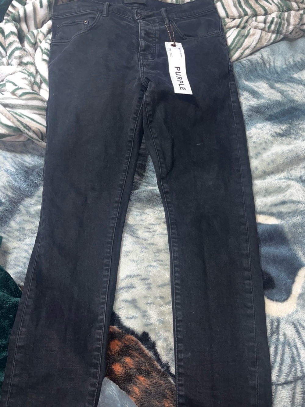 Purple Brand Men’s Black Skinny Jeans